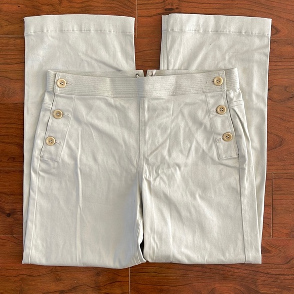 J. Crew Pants - COPY - J. Crew Tan Khaki Mid Rise Straight Leg Adjustable Pants